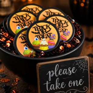 Aimant Bonbon ou un sort Cupcake Monstre Cadeau de Fête