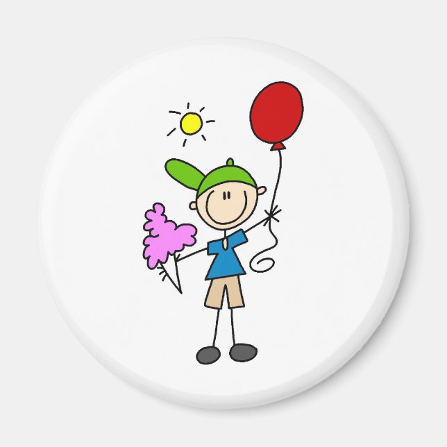 Aimant Bonbons Et Ballons En Coton À L'Aimant Fair (Devant)