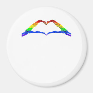 Aimant Bone Hands Heart Classic