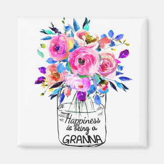 Aimant Bonheur étant Granna Pleine fleur