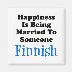 Aimant Bonheur Marié à quelqu'un d'aimant finlandais