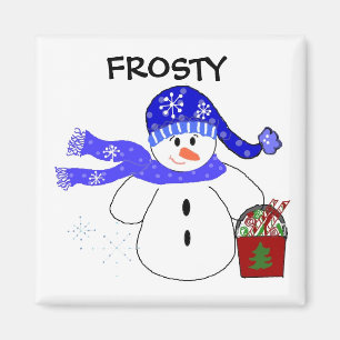 Aimant Bonhomme de neige