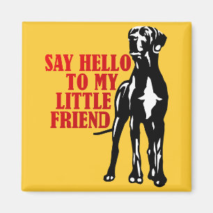 Aimant bonjour à mon petit ami