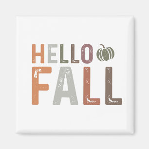 Aimant Bonjour Automne