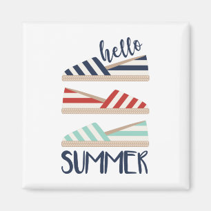 Aimant Bonjour été