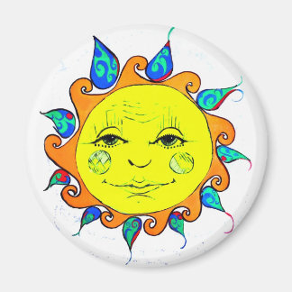 Aimant Bonjour soleil