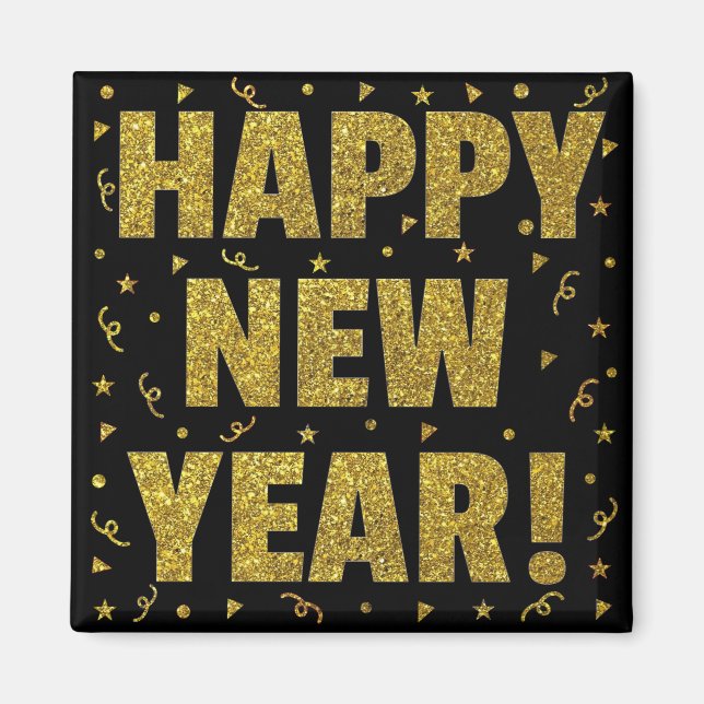 Aimant Bonne année (Devant)