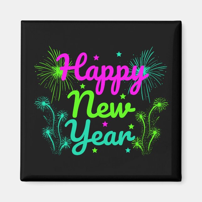 Aimant Bonne année (Devant)