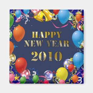 Aimant Bonne année 2010