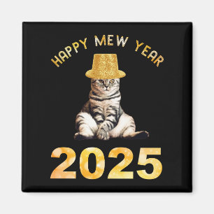 Aimant Bonne nouvelle année 2025