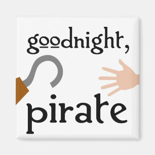 Aimant bonne nuit pirate