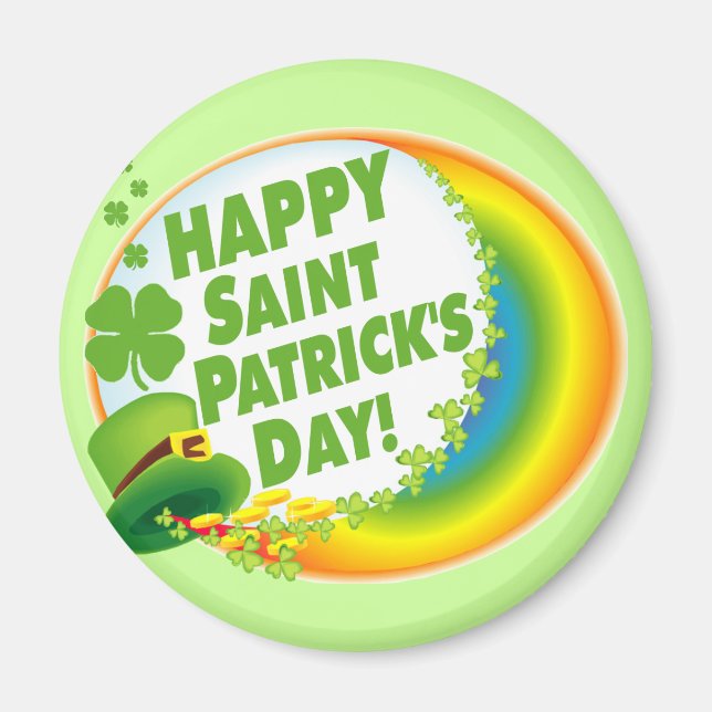 Aimant Bonne Saint Patrick ! (Devant)