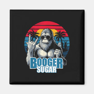 Aimant Booger Sucre Sasquatch Funny Gorilla Bigfoot