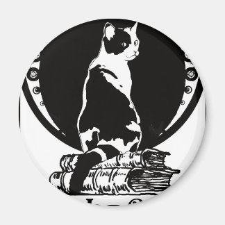 Aimant Books,cats,life is sweet Copie_vectorized
