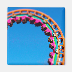 Aimant Boomerang Roller Coaster Worlds of Fun, KC