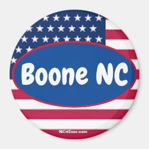 Aimant Boone NC Patriotic Places