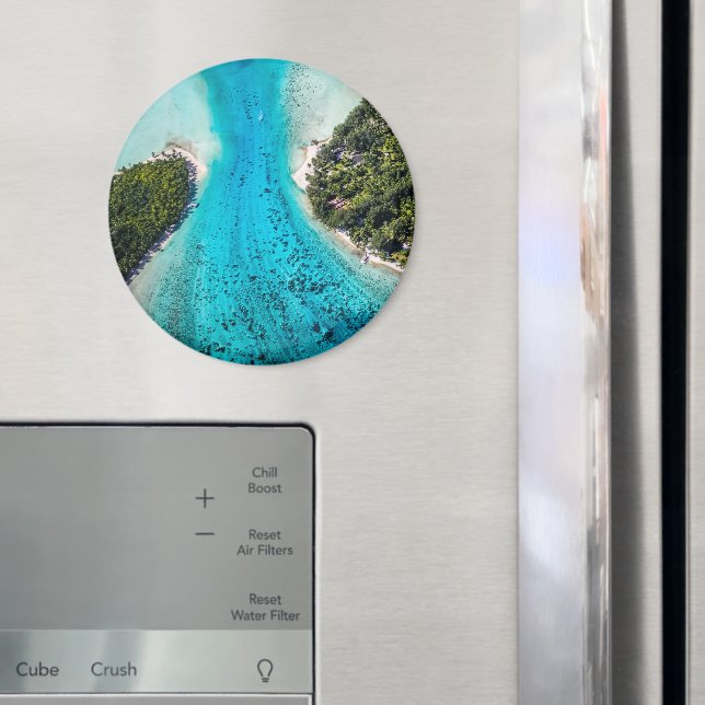 Aimant Bora Bora - Chemin Vers L'Océan (In situ (réfrigérateur))
