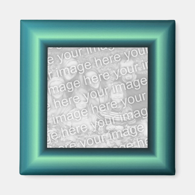 Aimant Bordure Aqua (Devant)