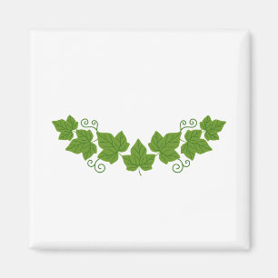 Aimant Bordure de feuilles volantes