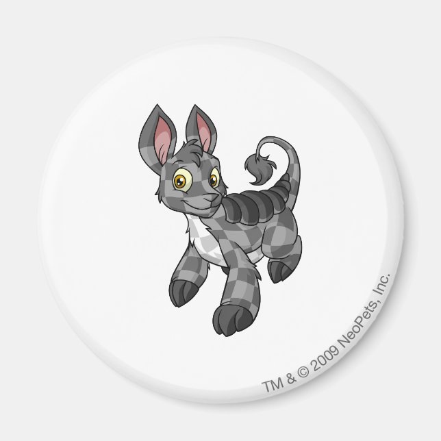 Aimant Bori À damiers (Devant)