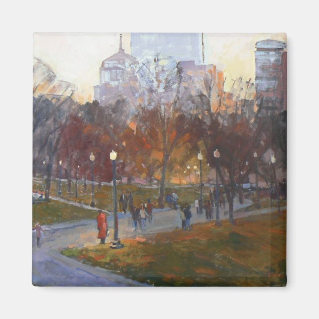 Aimant "Boston Common" (Devant)