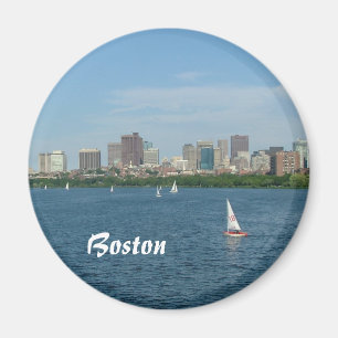 Aimant Boston et la rivière Charles