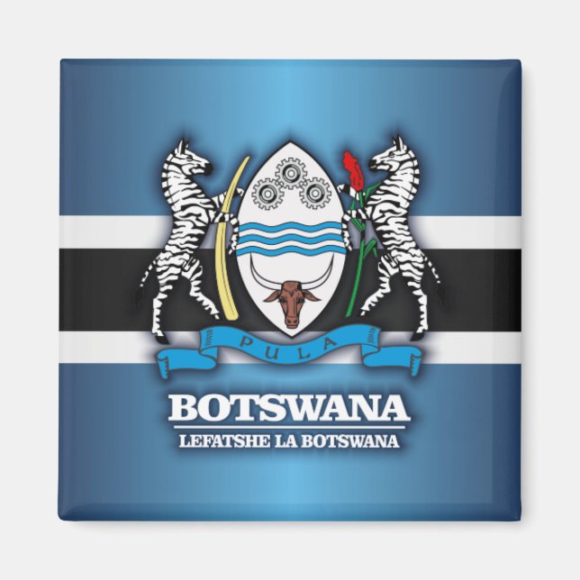 Aimant Botswana COA 2 (Devant)