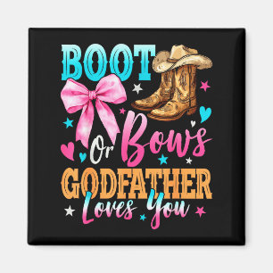 Aimant Bottes ou arcs Le parrain t'aime révélation du sex