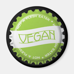 Aimant Bottlecap végétalien