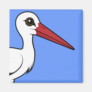 Aimant Bouche blanche Birdorable