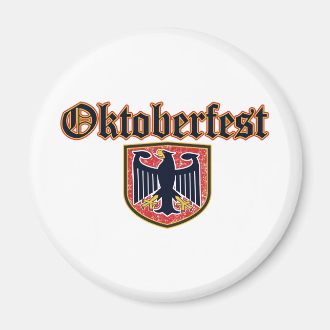 Aimant Bouclier Oktoberfest (Devant)