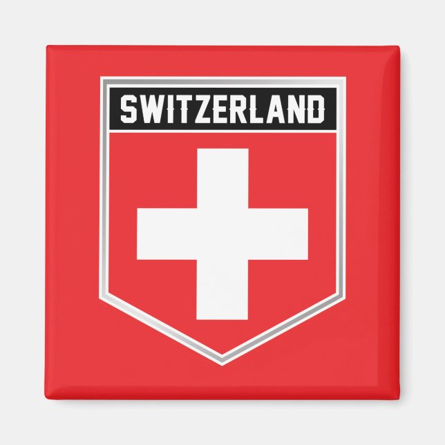 Aimant Bouclier suisse (Devant)