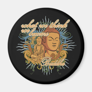 Aimant Bouddha deviennent citation