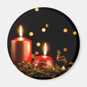 Aimant Bougies de Noël
