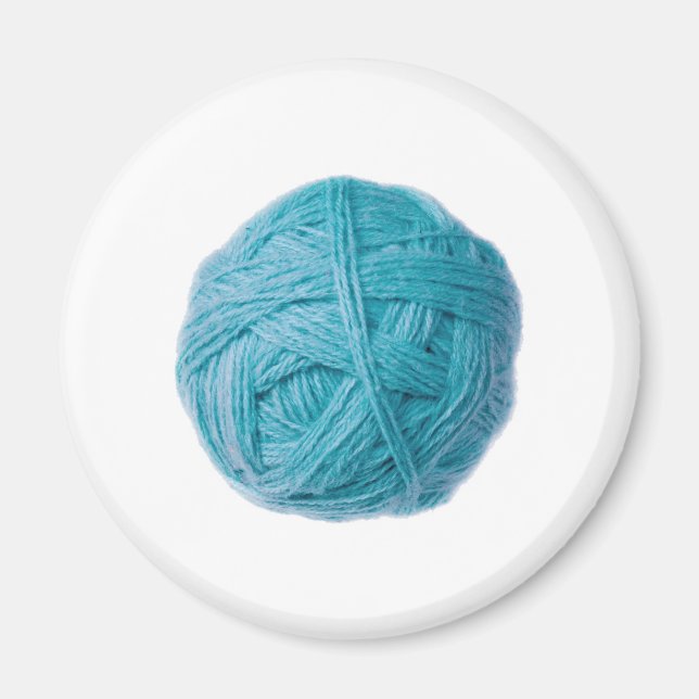 Aimant boule de laine (Devant)