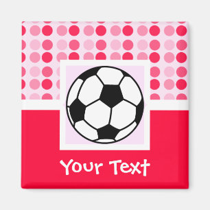 Aimant Boule de soccer mignonne