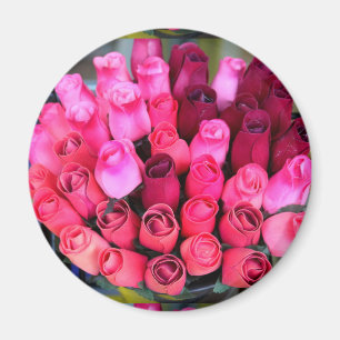 aimant bouquet de rose