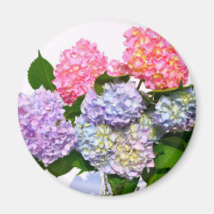 Aimant Bouquet Hydrangea