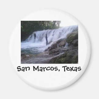 Aimant Bouton de la chute de la rivière San Marcos