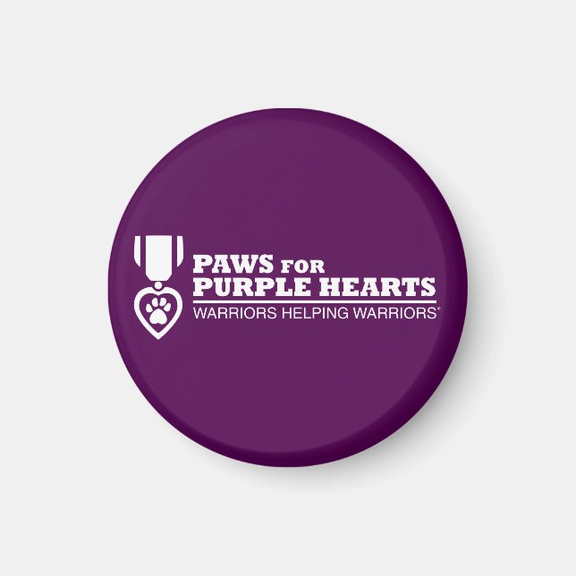 Aimant Bouton magnétique du réfrigérateur - violet avec l (Devant)
