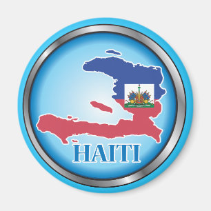 Aimant Bouton rond d'Haïti.ai
