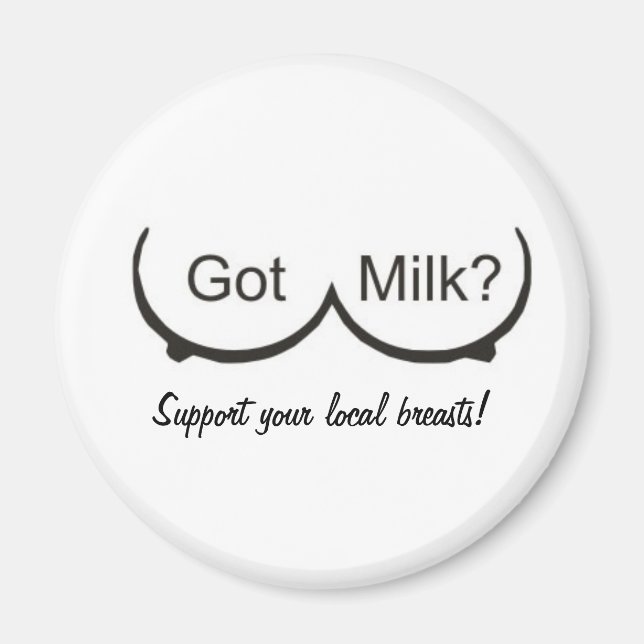Aimant Boutons de lactation (Devant)