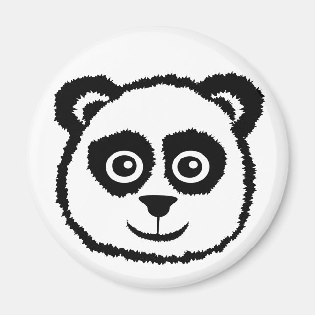 Aimant Boutons Panda (Devant)