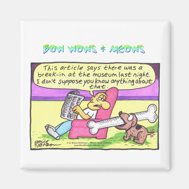 Aimant BOW WOWS & MEOWS - Cet article dit... (Devant)