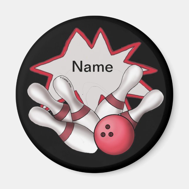 Aimant Bowling (Devant)