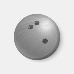 Aimant Bowling Ball Grey