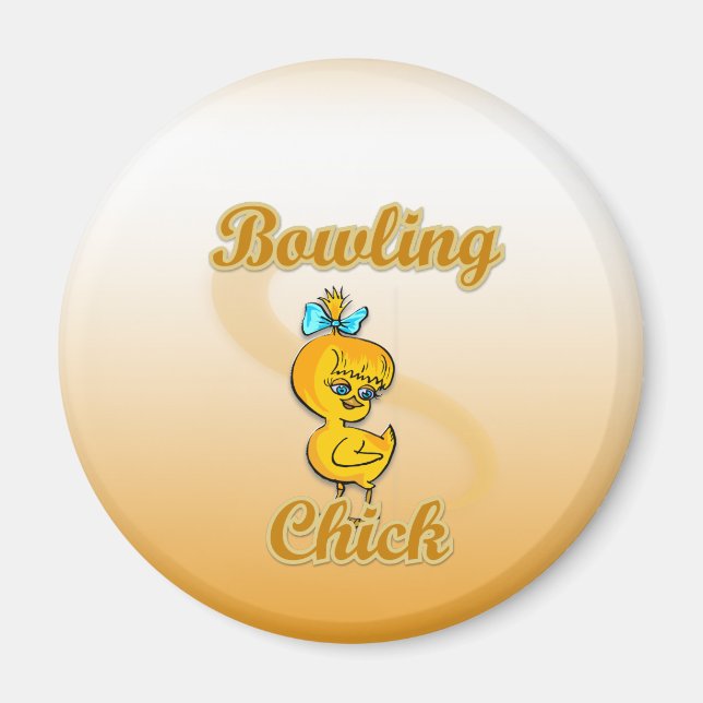 Aimant Bowling Chick (Devant)