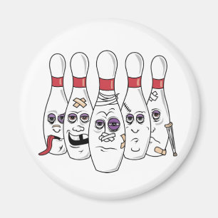 Aimant Bowling drôle