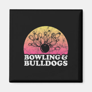 Aimant Bowling Et Bulldogs Ou Bulldog