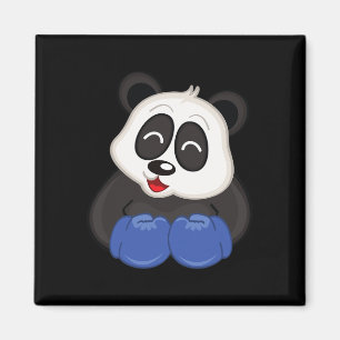 Aimant Boxe - Ours Panda